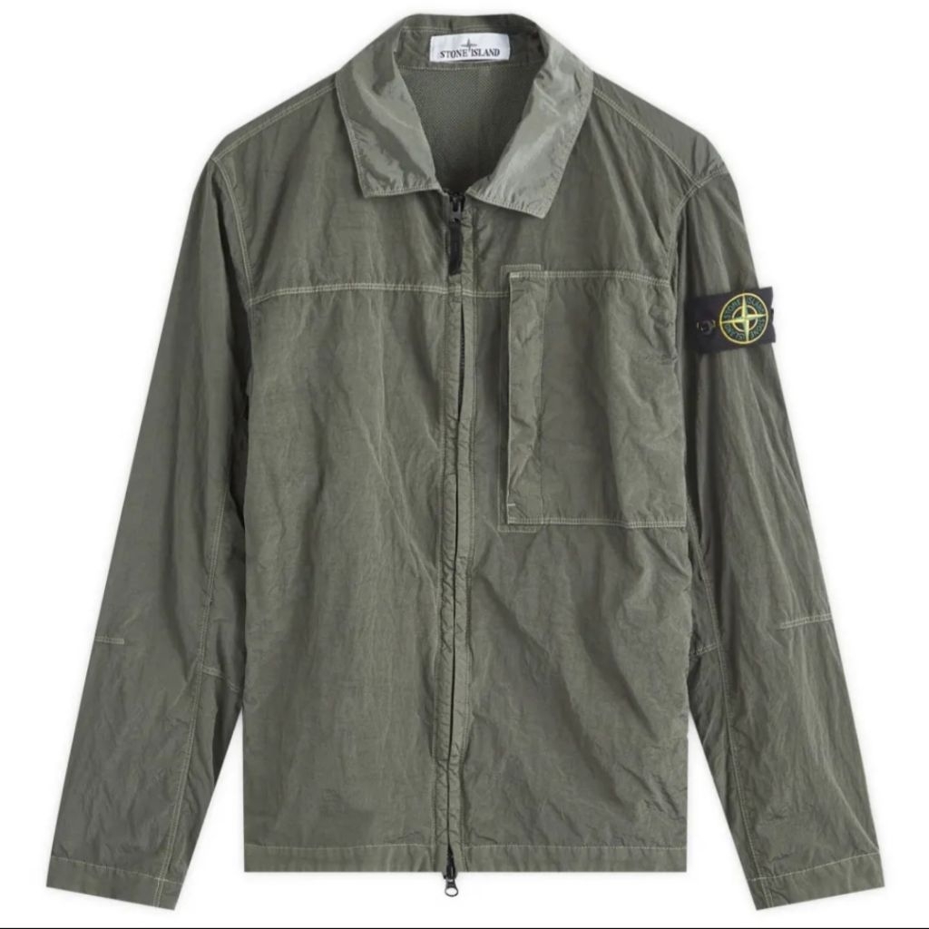 stone island overshirt nylon watro