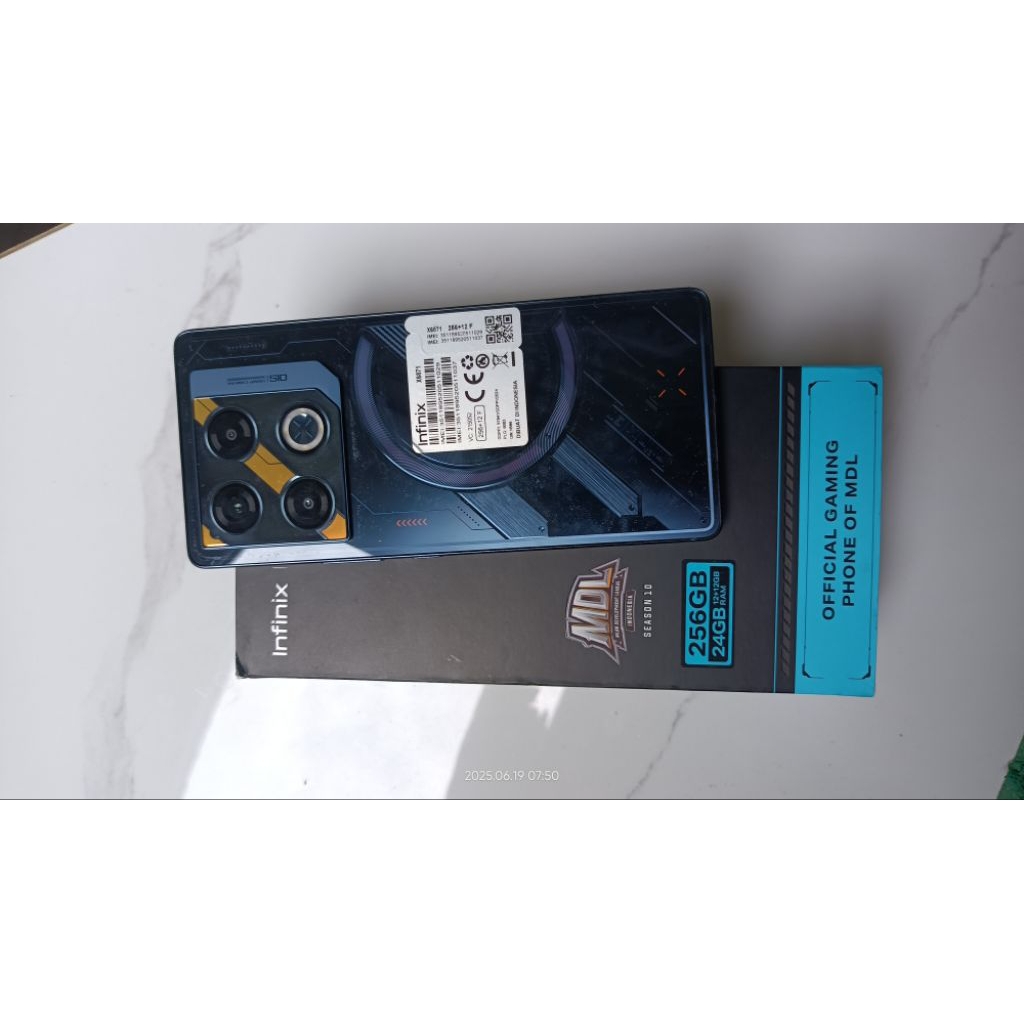 Infinix Gt 20 Pro ram 12/256