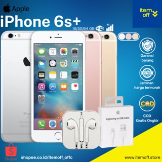 iPhone 6s+ 32/54/128 GB second Original 100% Mulus Bergaransi