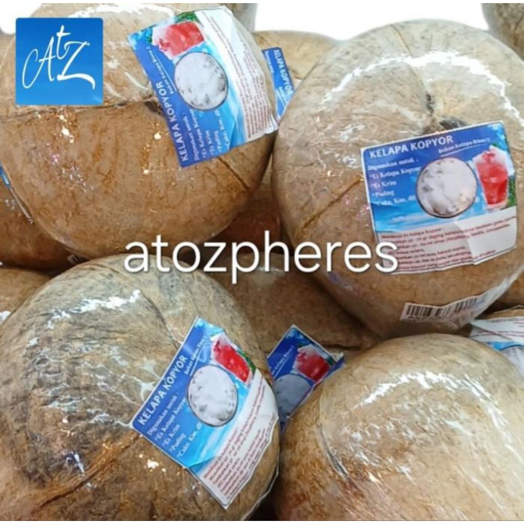 

Kelapa kopyor istimewa untuk makanan es krim puding kue keik cake