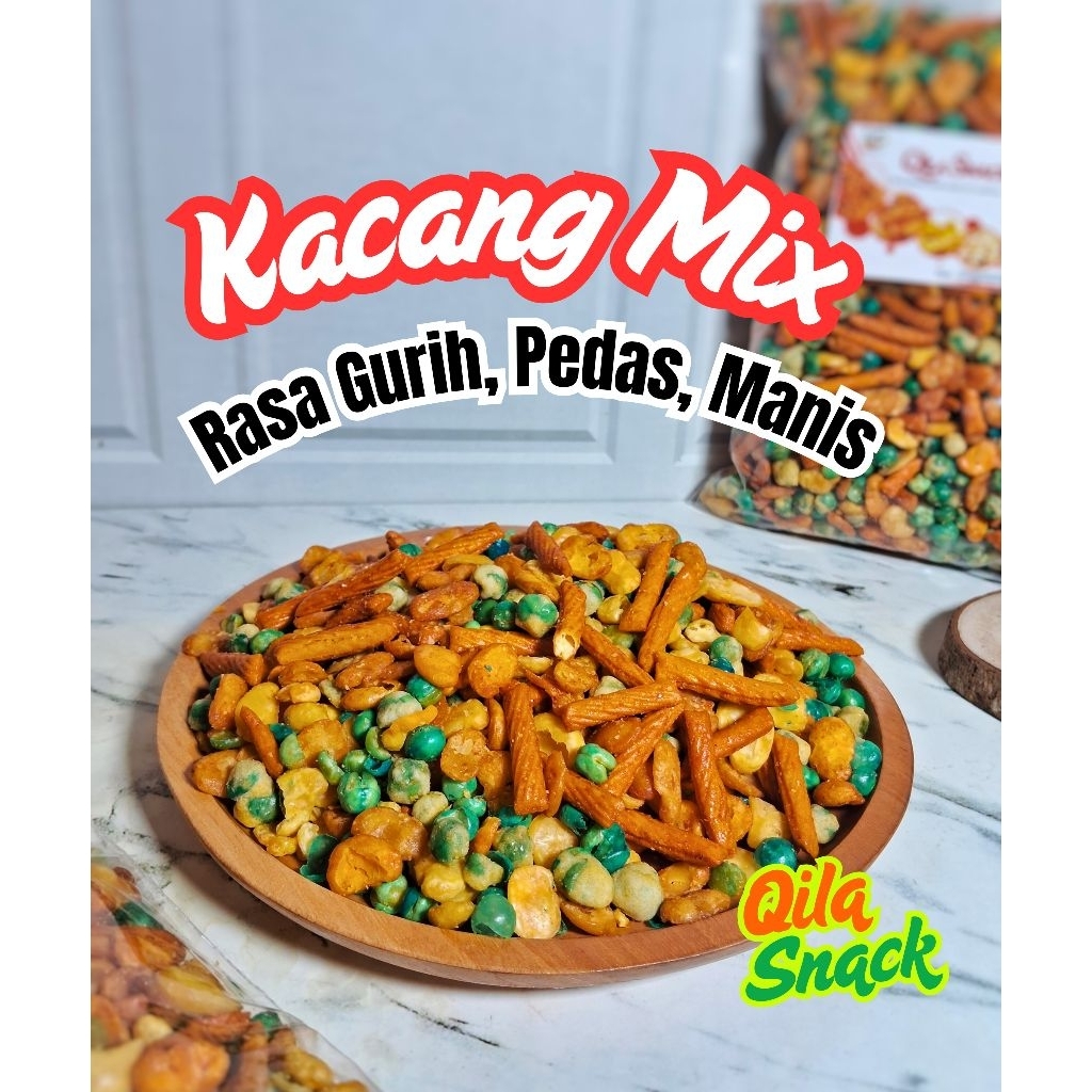 

Kacang Mix Kacang Campur 250 Gram