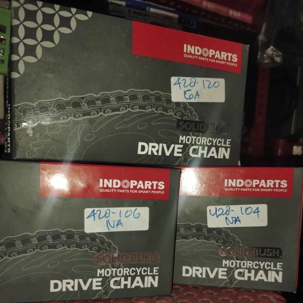 Rantai Motor INDOPARTS 428H -104/106/120
