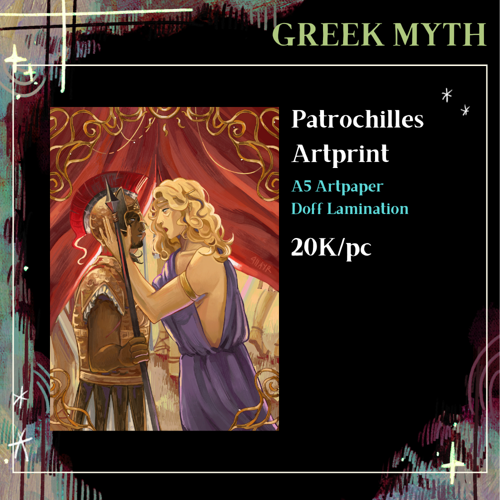 

Patrochilles Artprint | Achilles | Patroclus