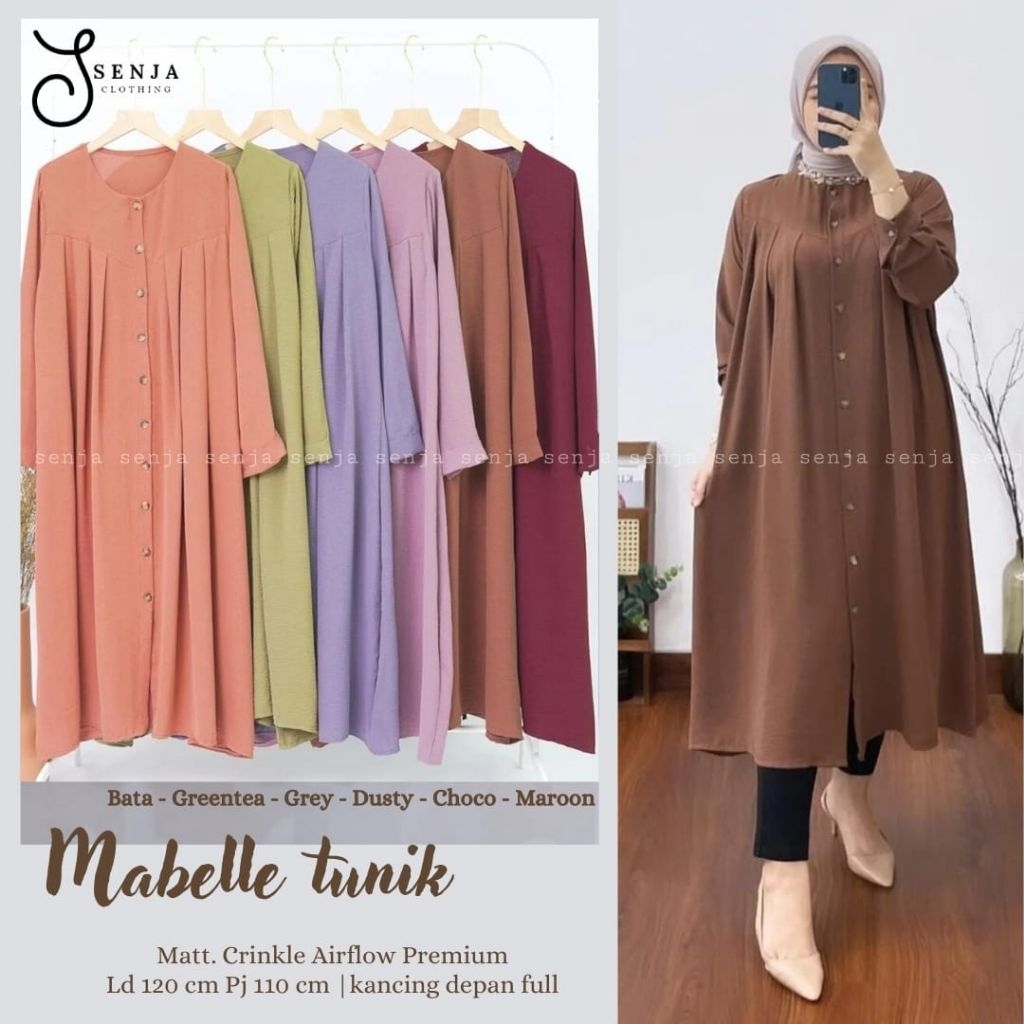 MOCA Mabelle Tunik Maria Tunik Megumi SNJ MGM Meong Solo