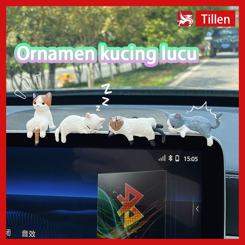 Hiasan Konsol Tengah Mobil Hiasan Konsol Tengah Mobil Boneka Tidur yang Dapat Dipasang di Mobil Hias