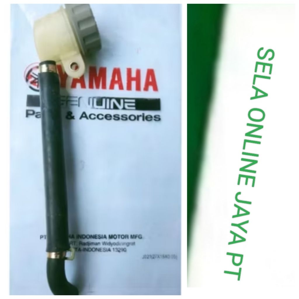 tabung minyak rem belakang MX Vixion plus selang