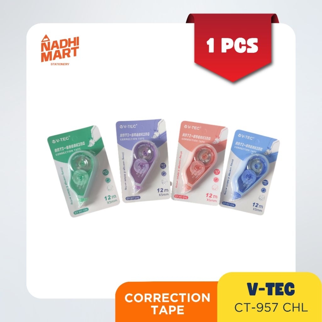 

CORRECTION TAPE V-TEC CT 957 CHL 12m