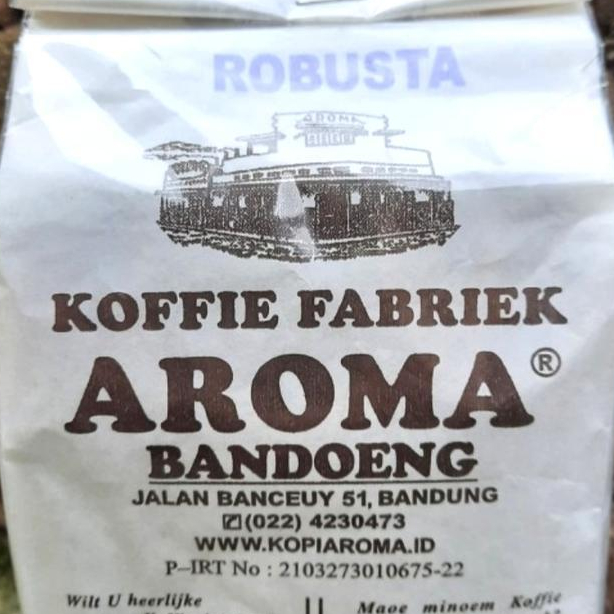 

Koffie Fabriek Per Bungkus 250 Gram Kopi Aroma Bandung Robusta Per Bungkus 250 Gram Wangi Coffee