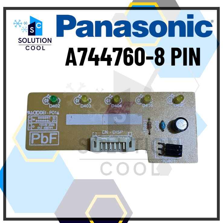 Sensor AC Panasonic A744760 8 Pin / Sensor AC Panasonic L-8 Pin