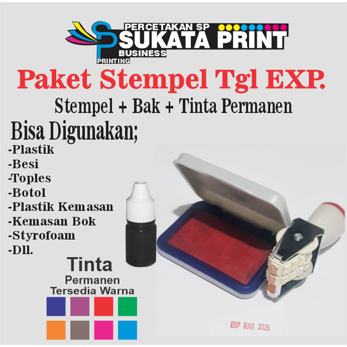 

Stempel Tanggal Exp. | Stempel Nomor Tanggal | Stempel Tanggal Bulan Tahun | Stempel Expired Date Stempel Tanggal