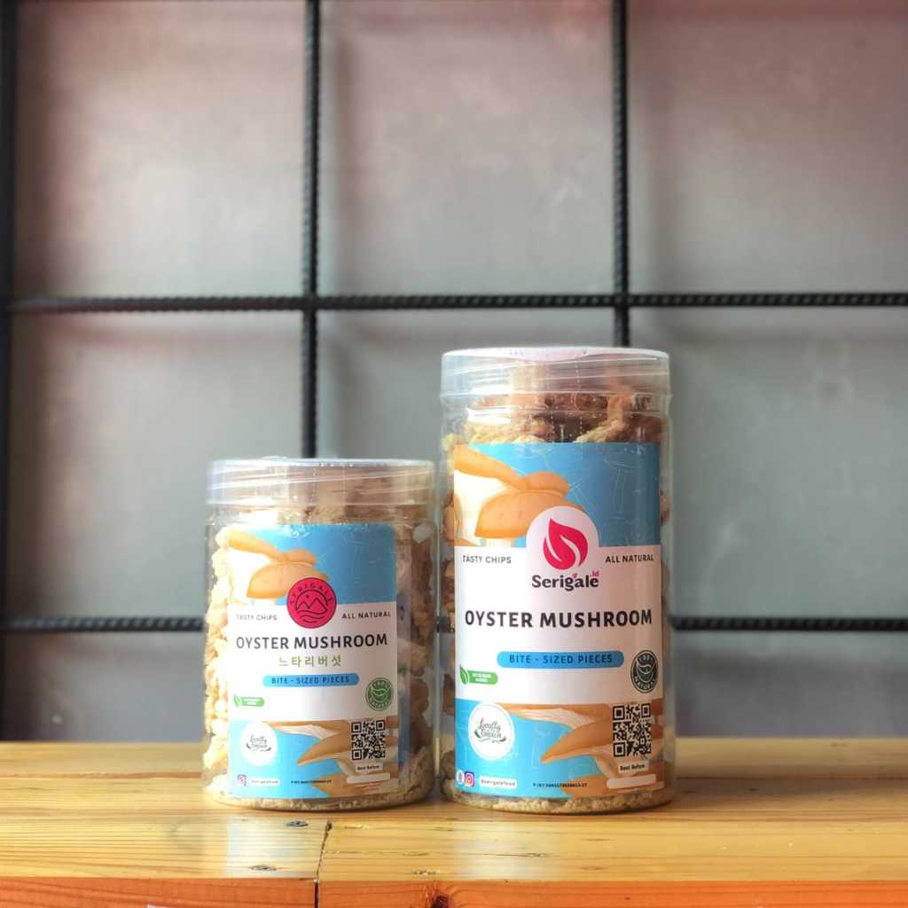 

SERIGALE.ID+KeripikJamurTiram+AsinGurih+355gr