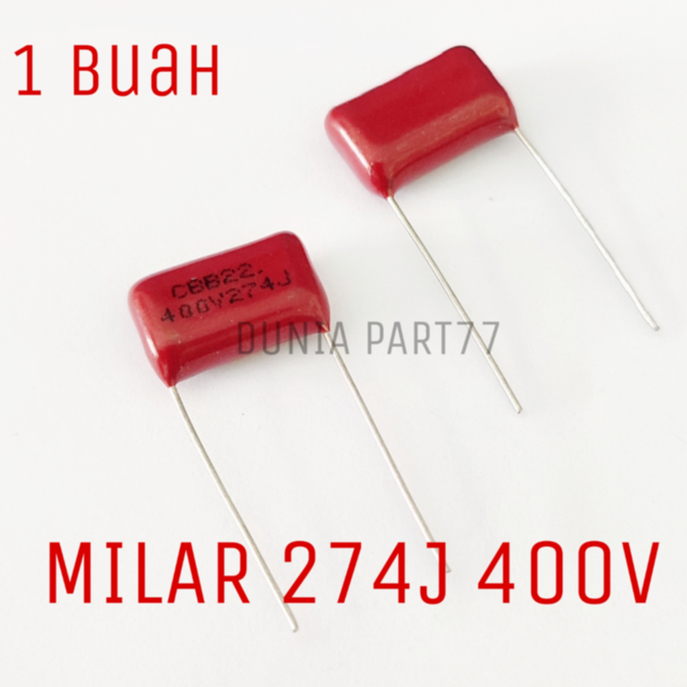 Milar 274J 400V Kapasitor Mylar 274