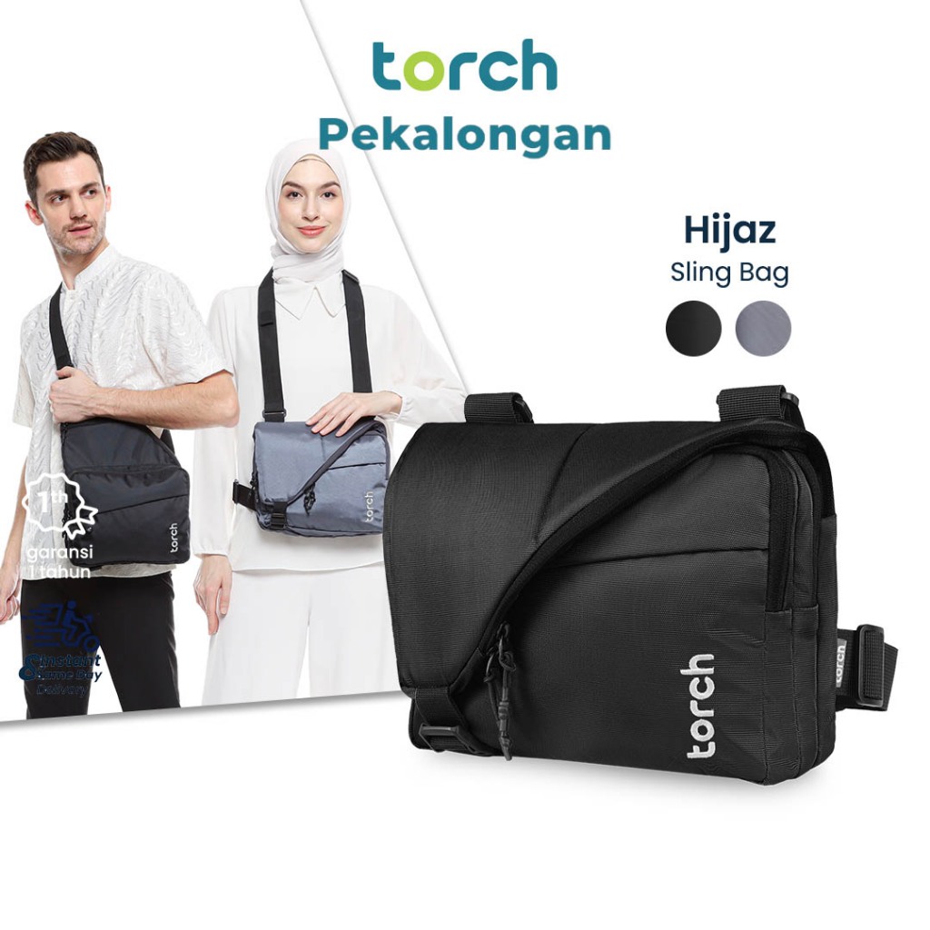 TORCH Hijaz Tas Selempang 2in1 Traveling Haji Umroh