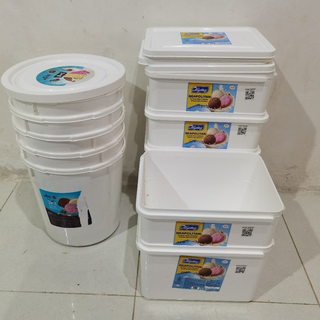 Box Es Krim 8 Liter + Tutup