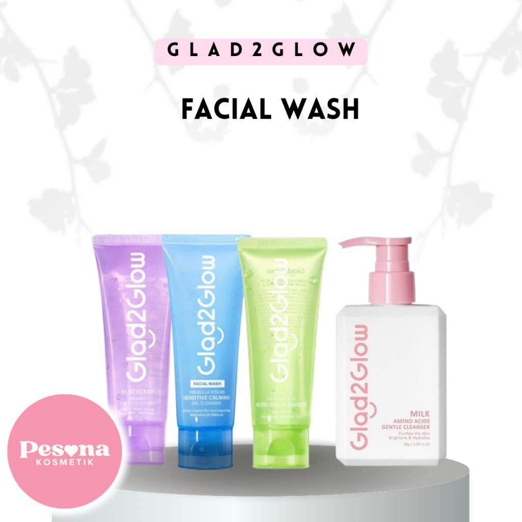 GLAD2GLOW FACIAL WASH