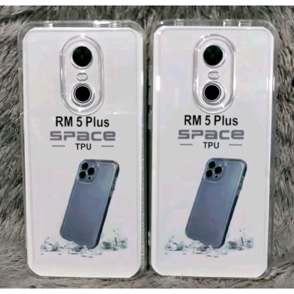 Softcase Bening Clear Xiaomi Redmi 5 Plus+ Casing full Pelindung Camera