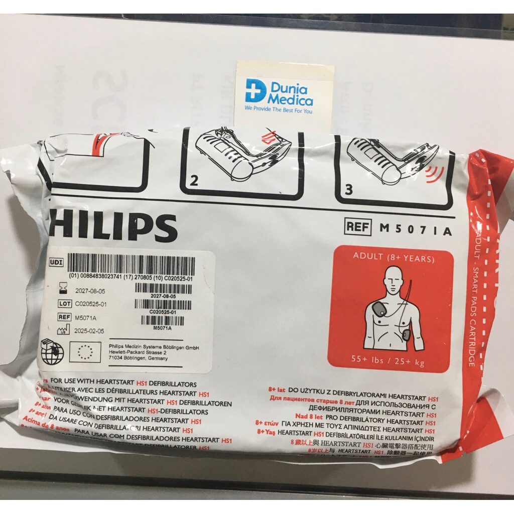 Pad AED Philips Heart Start HS 1