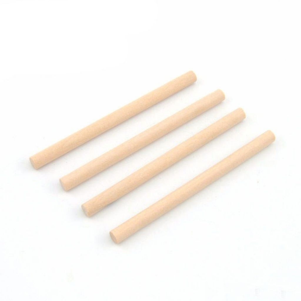 Dowel Kayu Bulat/Stik Kayu diameter 6 mm