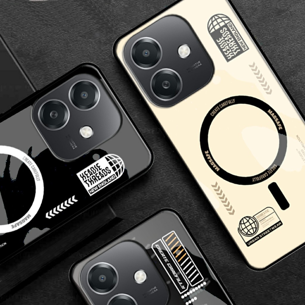 Softcase Glass Kaca Oppo A5i Terbaru 2025 [UCK01] Case Oppo A5i - Casing  Handphone Oppo A5i - Pelin