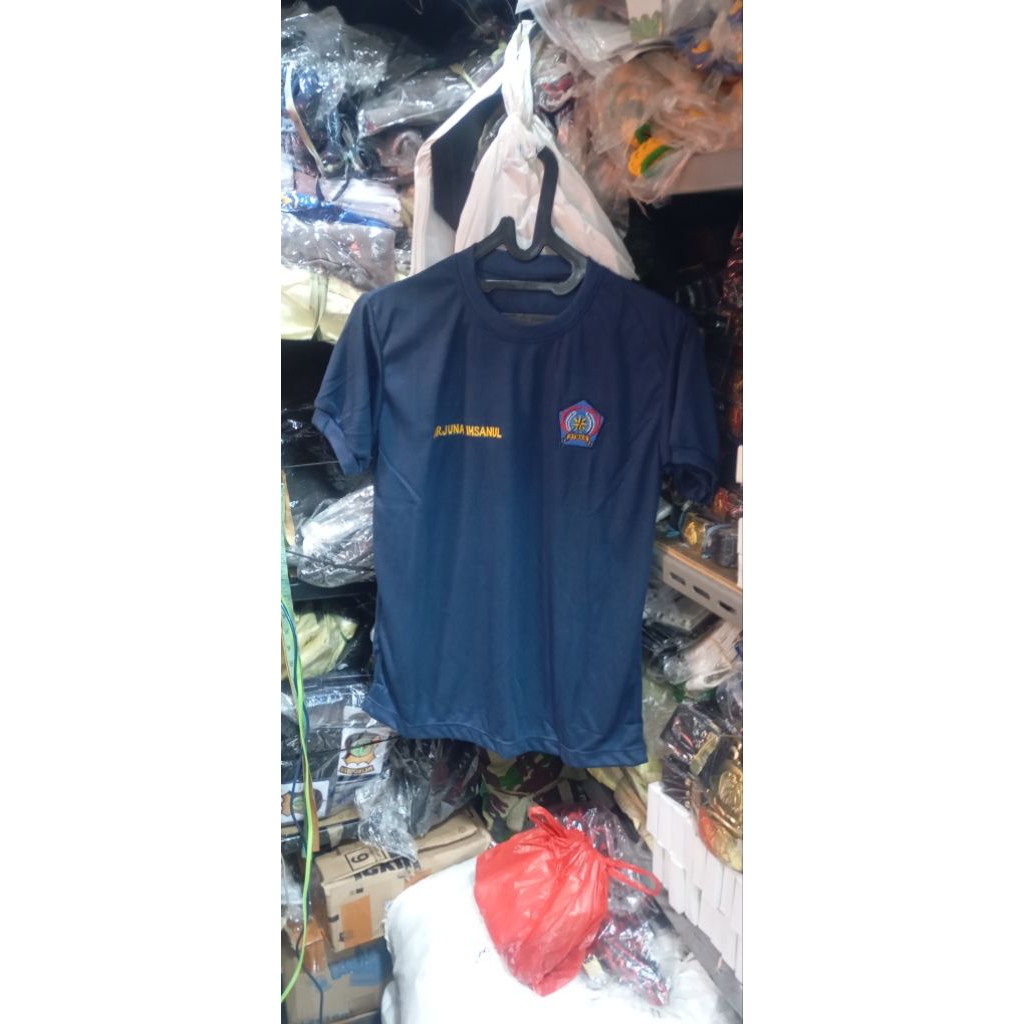 kaos PDO taruna bisa custome pakai logo dan full bordiran