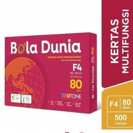 

Kertas Bola Dunia F4 Multifungsi