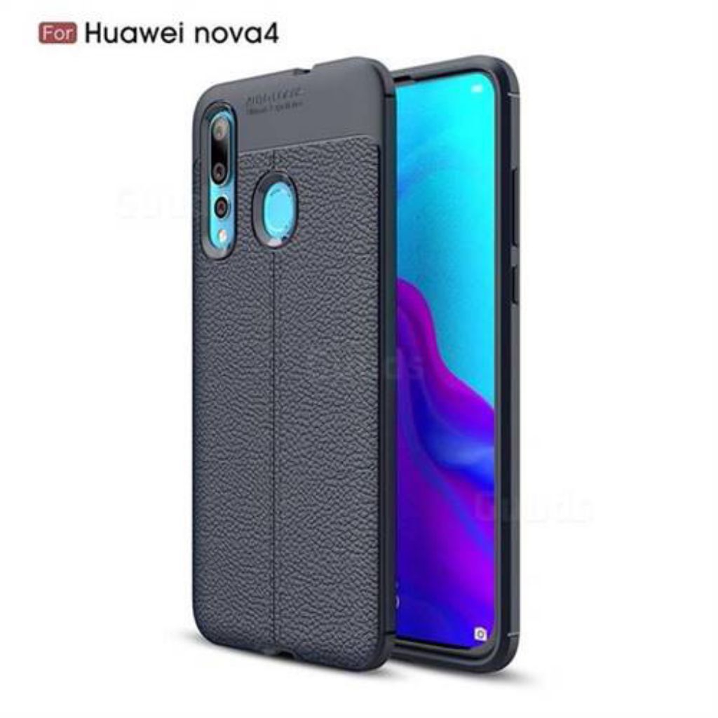 SINAR CASE AUTO FOCUS COMPATIBLE WITH HUAWEI NOVA 4 4E 5T 7 SOFTCASE SILIKON LEATHER KULIT JERUK