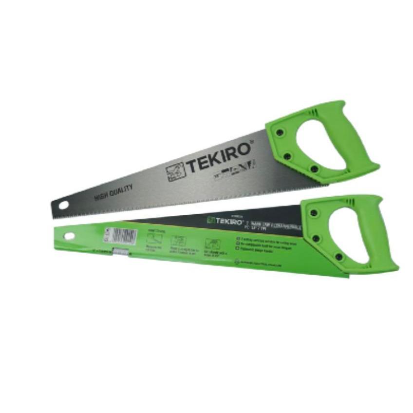 QH TEKIRO GERGAJI KAYU TANGAN GAGANG PLASTIK 18 INCI DAN 20 INCI / Gergaji Kayu Tekiro Original