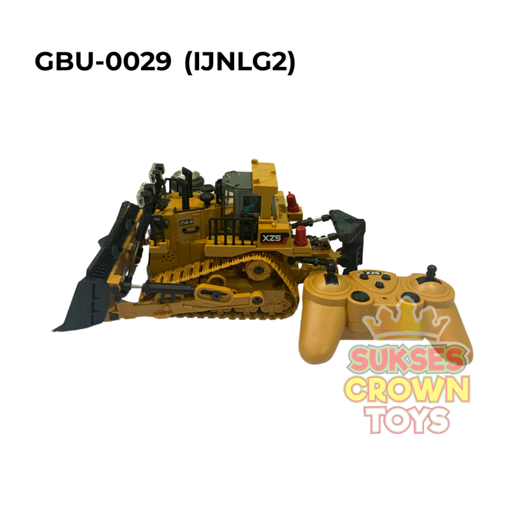 Mobil Bulldozer Tractor Remote Control / Mainan Mobil Remot Kontrol Bulldozer Traktor