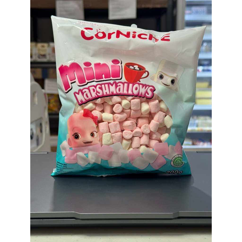

CONICHE MINI MIX MARSHMALLOWS 200gr