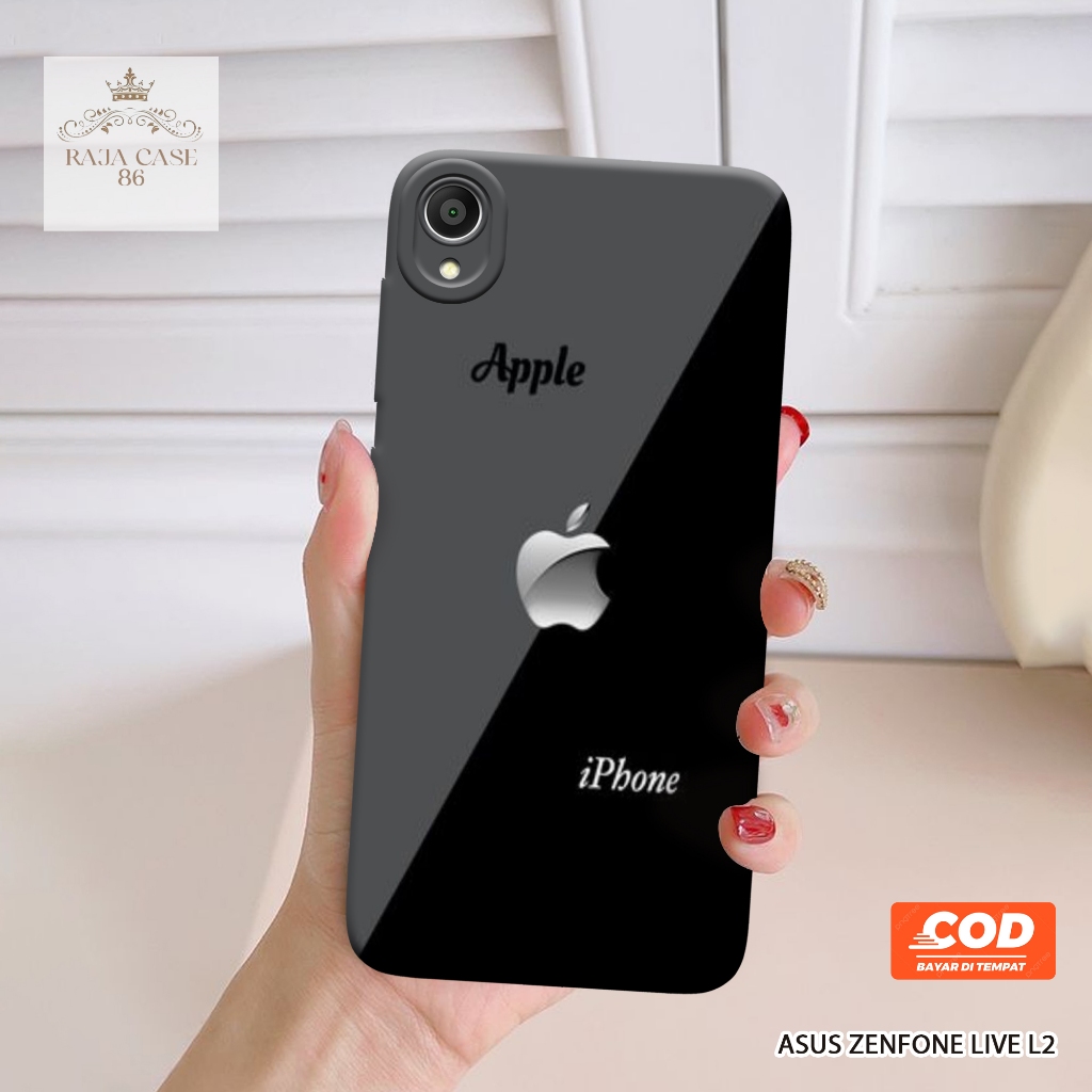 Case Asus Zenfone Live L2 - Rajacase - casing Asus Zenfone Live L2 - Motif case Logo - Pelindung han