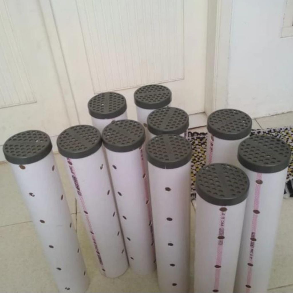 paralon biopori 4 inchi dengan tutup paralon rucika panjang 30cm
