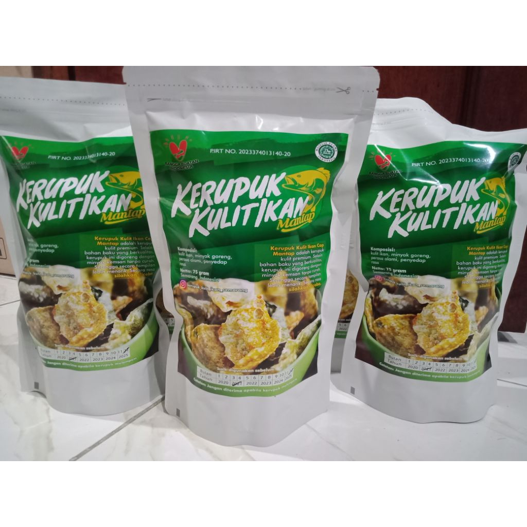 

Kerupuk Kulit Ikan PREMIUM