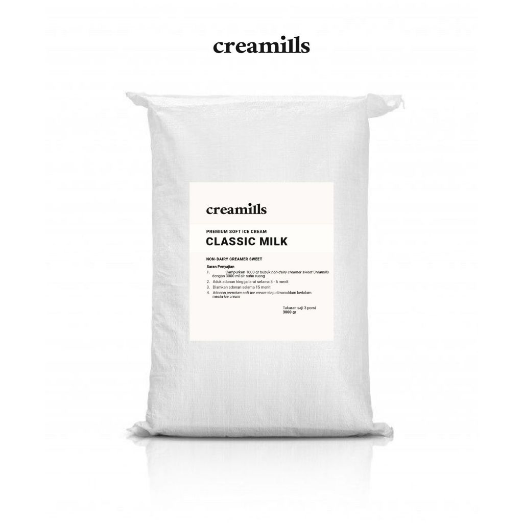 

Bubuk Soft Ice Cream Powder 3 Kg Creamy Milk Vanilla / Strawberry / Matcha