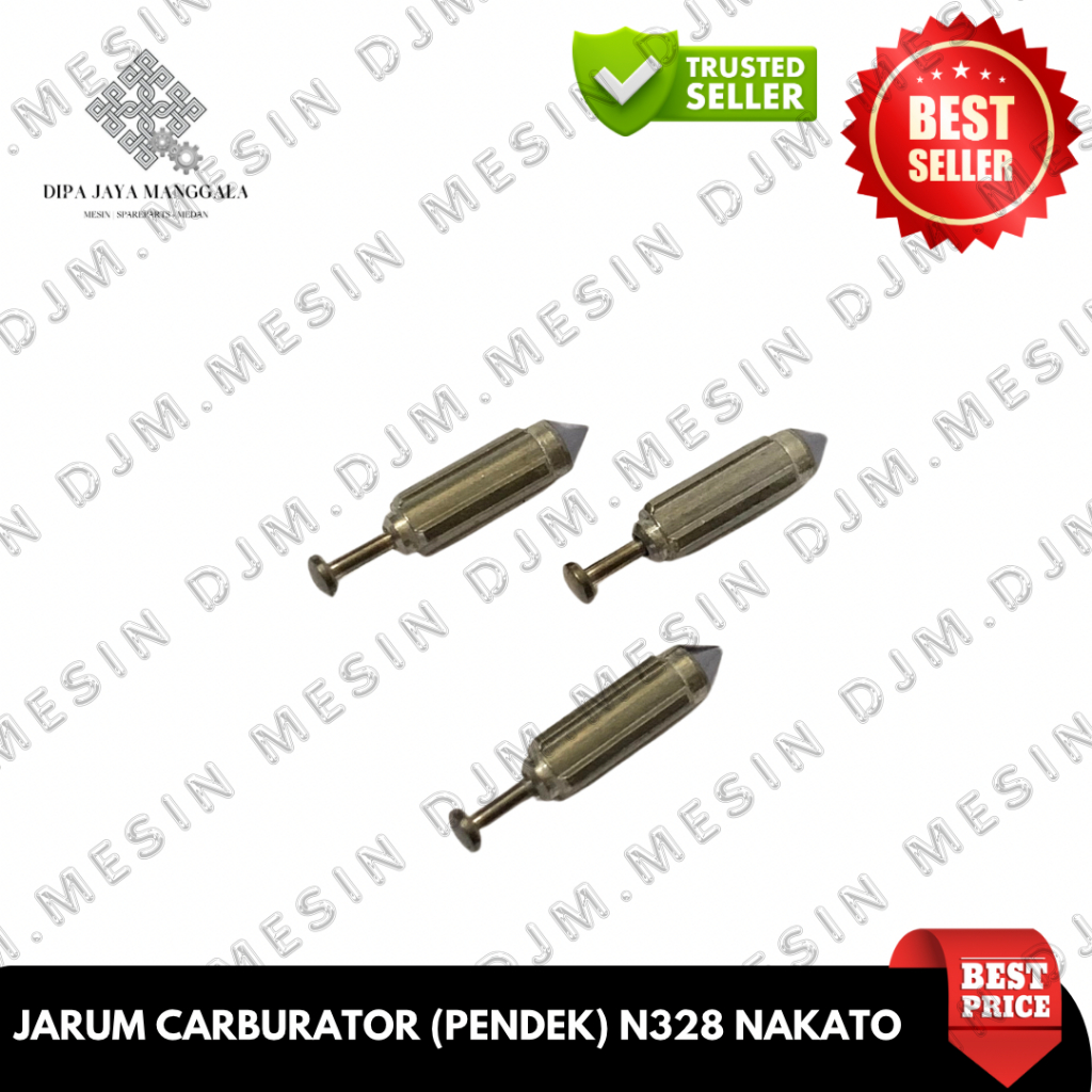 328 Jarum Pelampung Carburator Jarum gas carburator mesin potong rumput 2 tak FR3001 Fr3000 318 338J