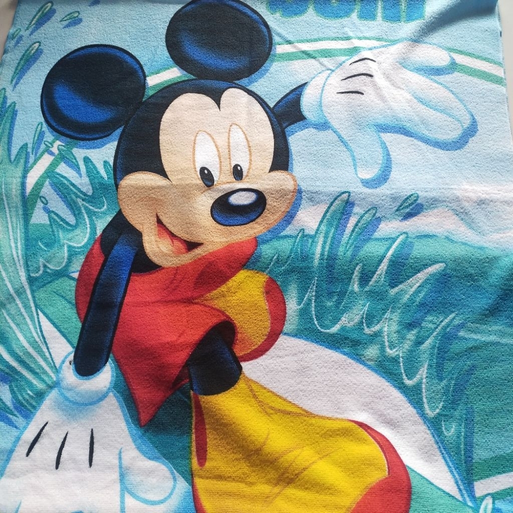 handuk Karakter Micky handuk anak laki-laki