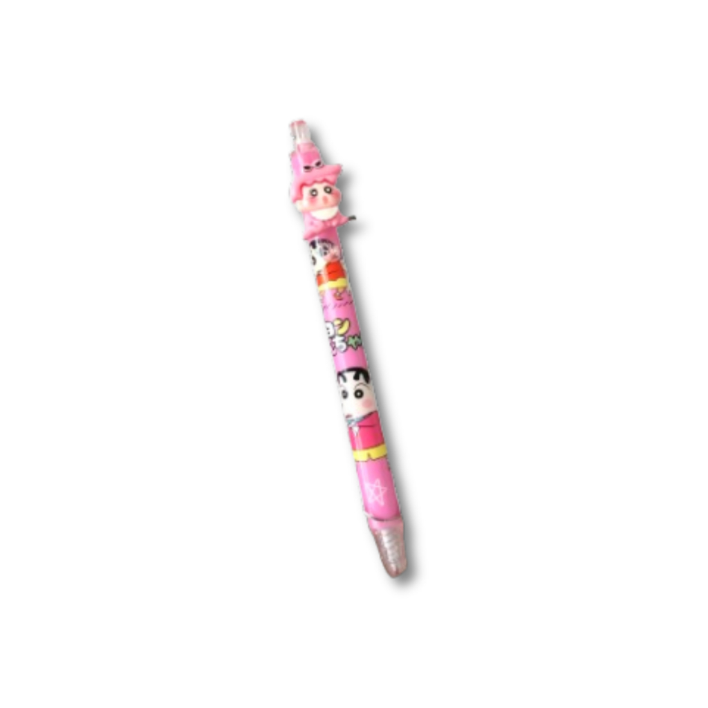 

Pulpen Anak Sekolah dengan Hiasan Boneka Himawari Lucu Warna Pink, Cute Crayon Shinchan Pen untuk Menggambar Menulis, Alat Tulis Sekolah Alat Tulis Kantor