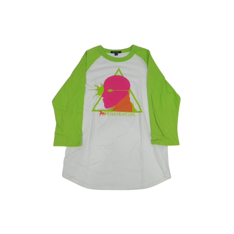 Kaos Band The Flaming Lips Oczy Mlody Triangle Logo 3/4 Raglan