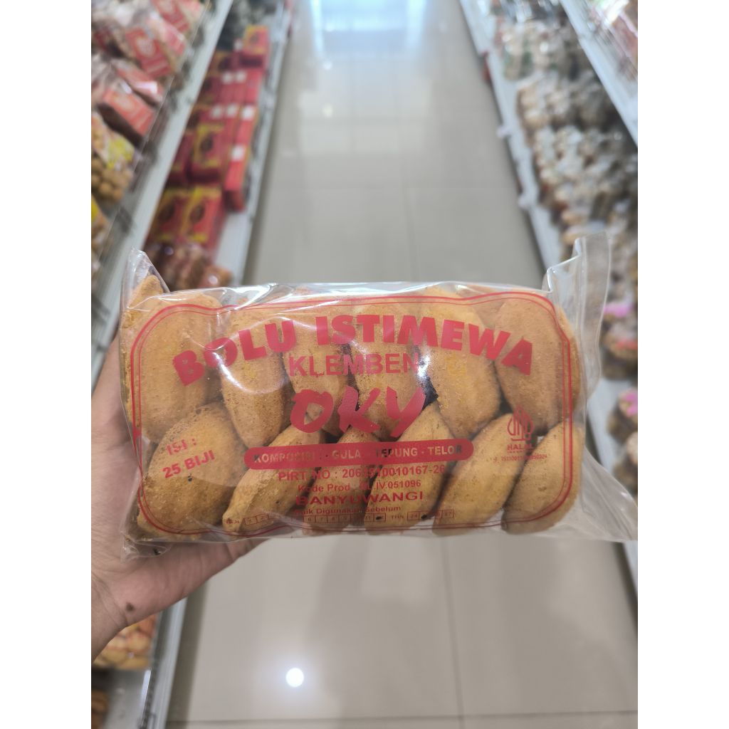 

Bolu Istimewa Klemben Oky 25pcs