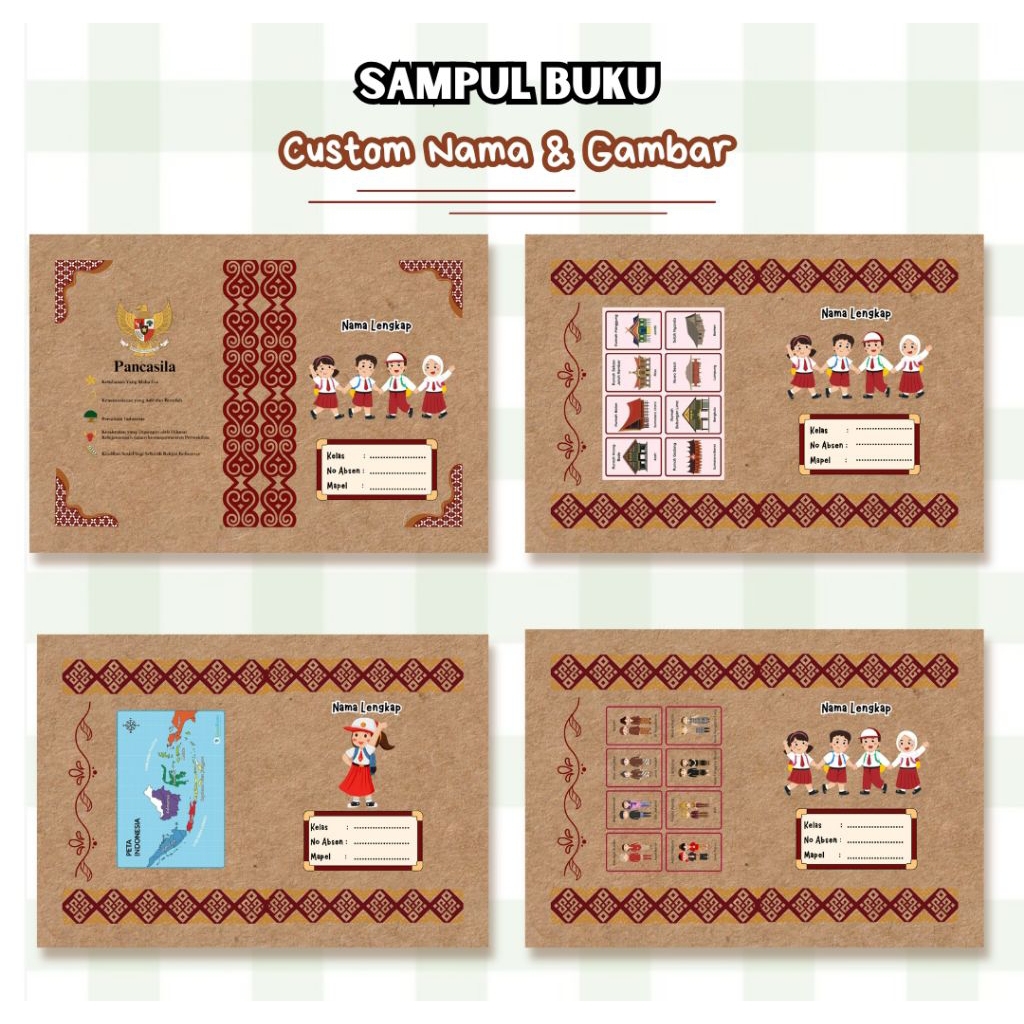 

Sampul Buku Custom / sampul buku murah / sampul buku custom murah