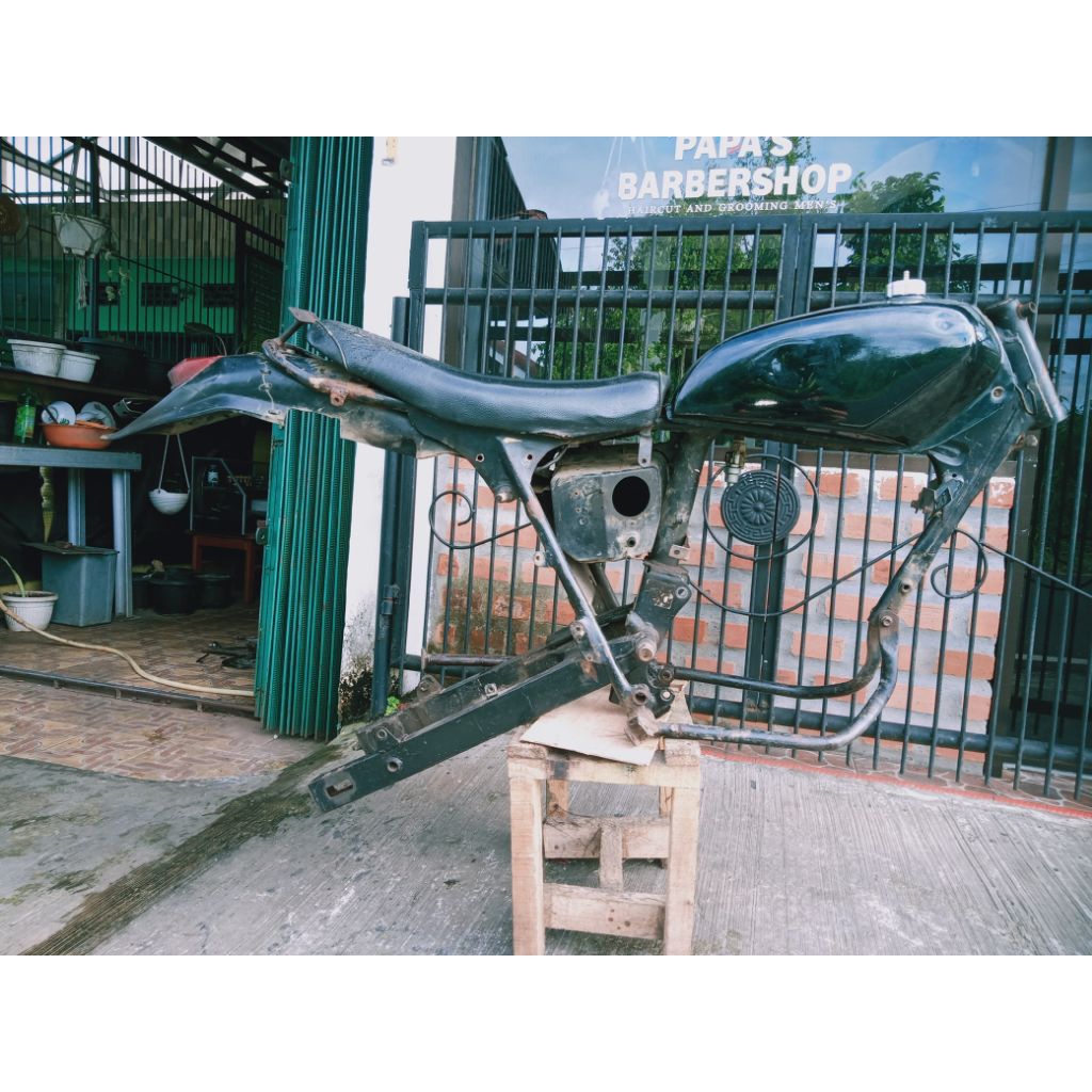 Sasis Tiger Revo 2008 Modif Trail + Tangki + Jok + Box Filter