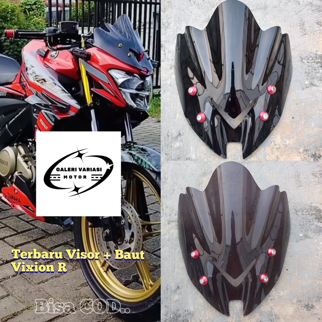 VISOR VIXION NEW R VISOR WINDSHIELD VIXION NEW R155 VVA