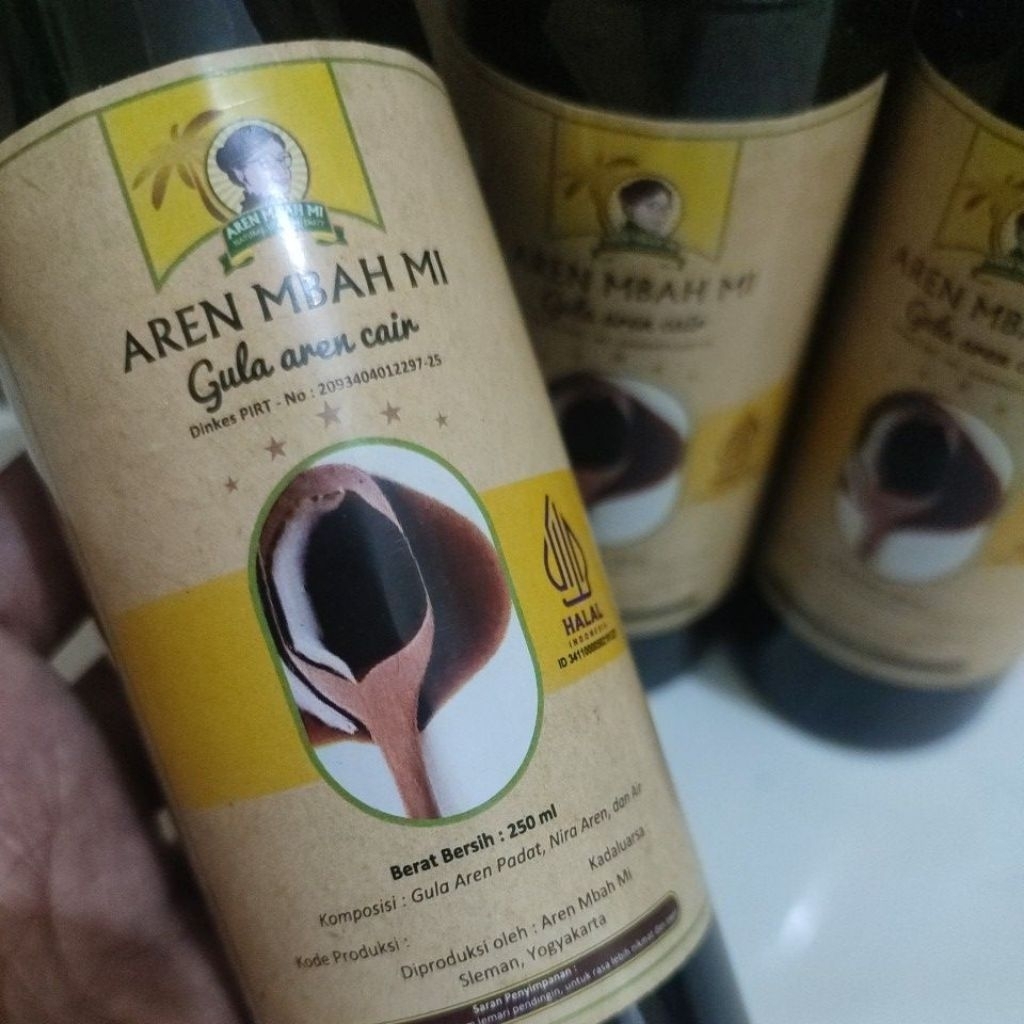 

Gula Aren Cair Mbah Mi