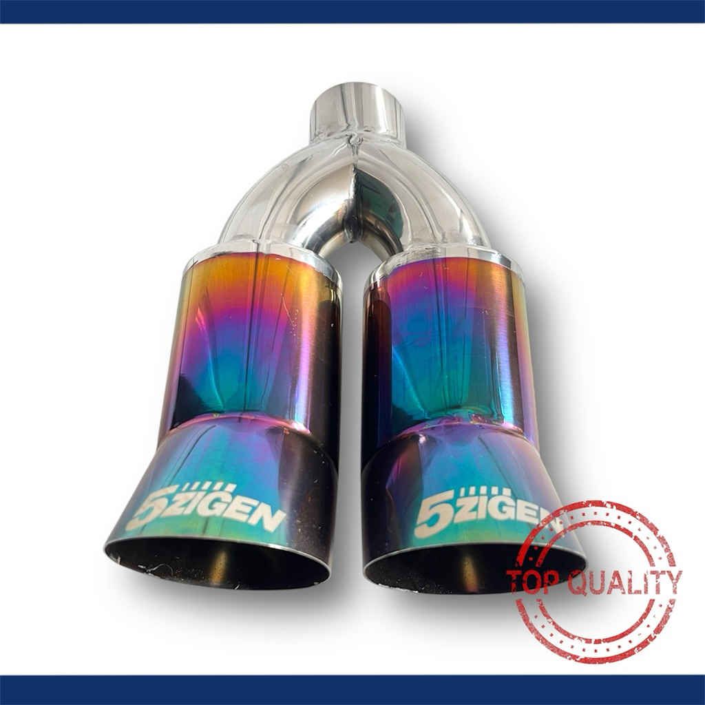 Knalpot Racing Mobil Cabang 2 Zigen Suara Bass