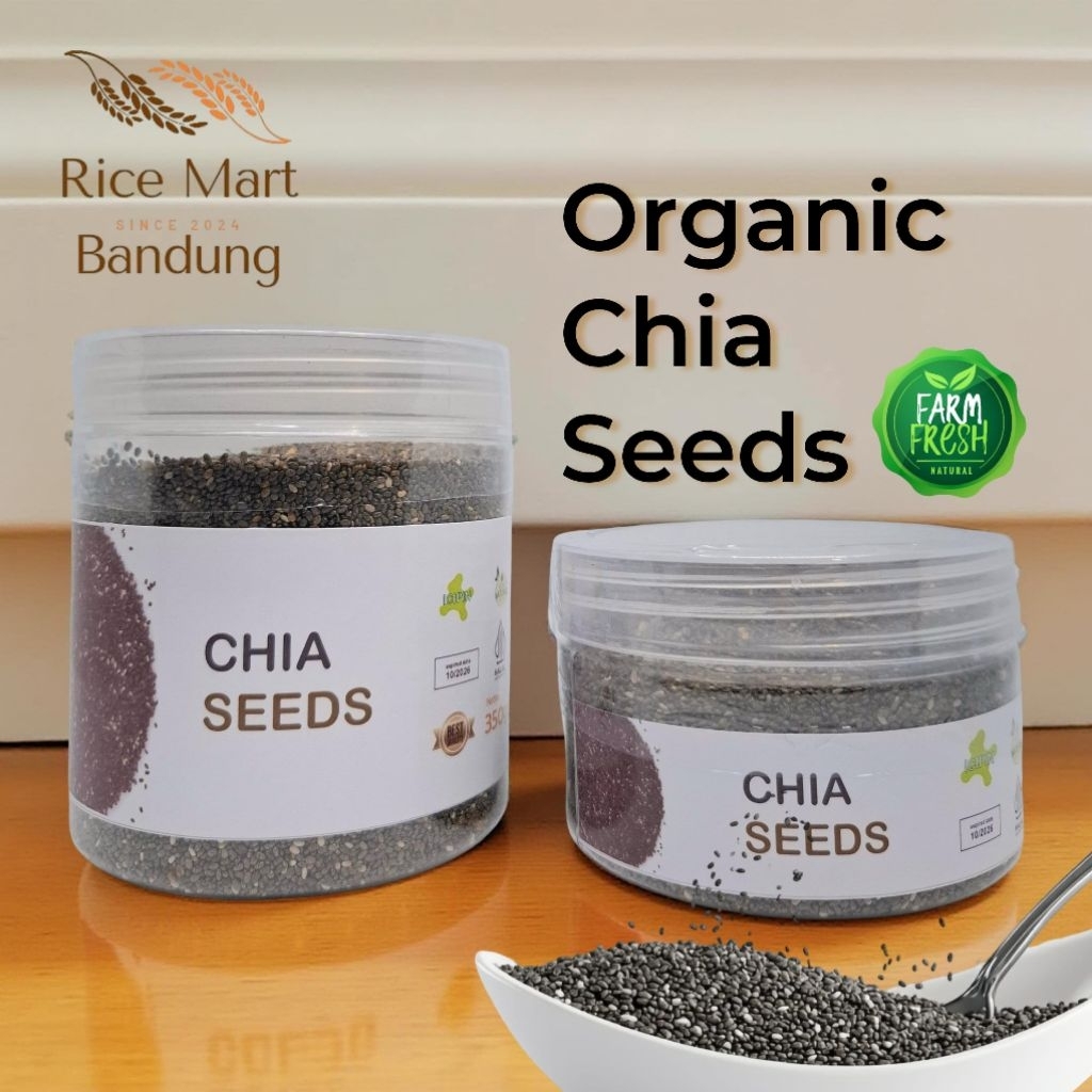 

Organic Chia Seeds 200gr dan 350gr