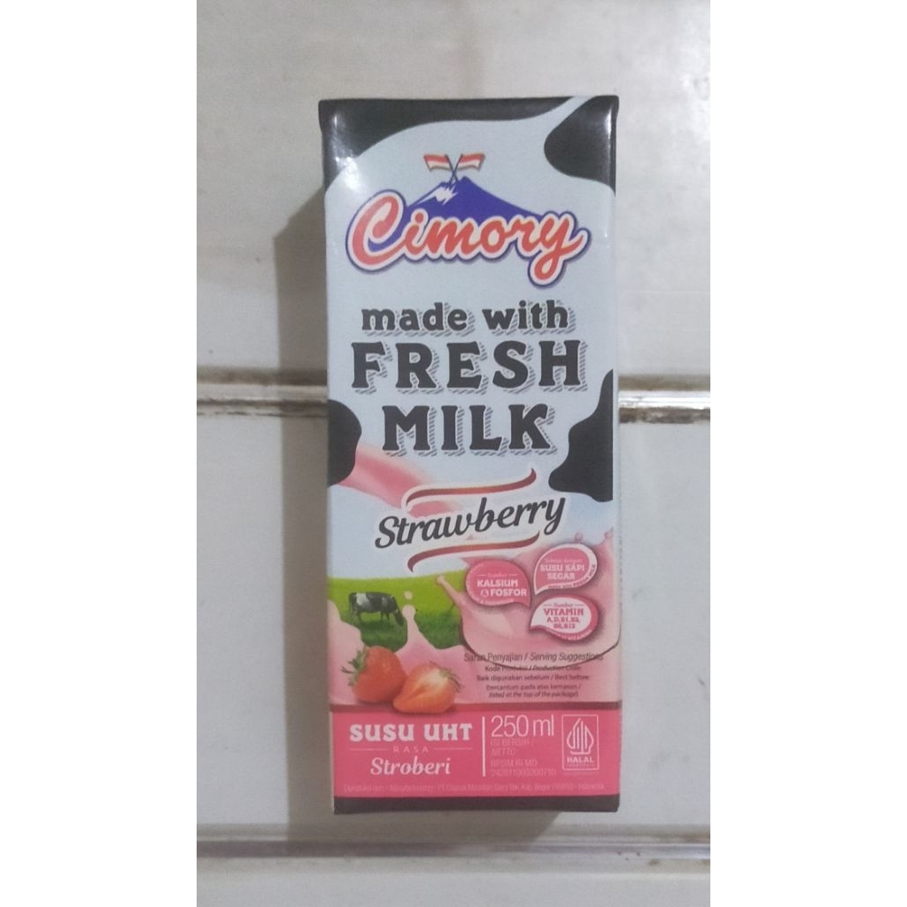 

Cimory UHT Rasa Strawberry 250Ml