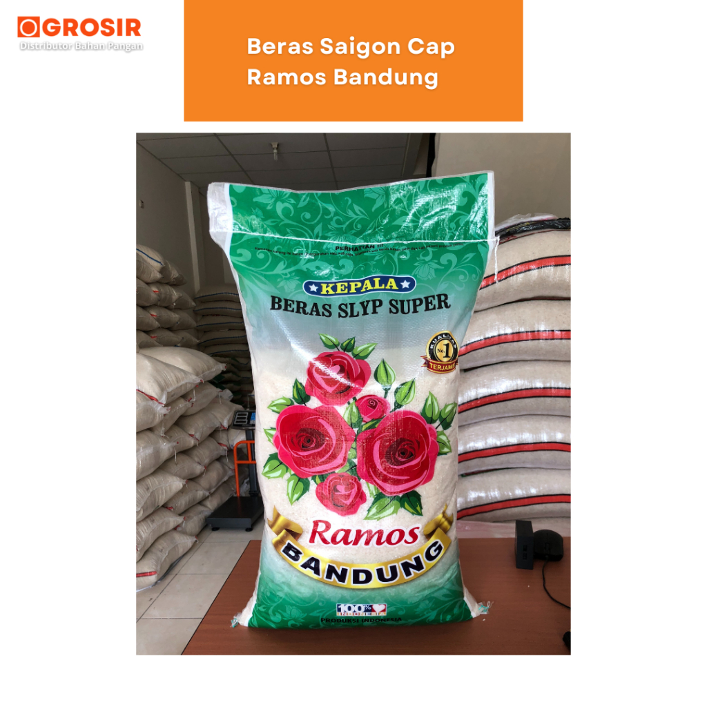

BERAS SAIGON BANDUNG 20KG Putih Mantap