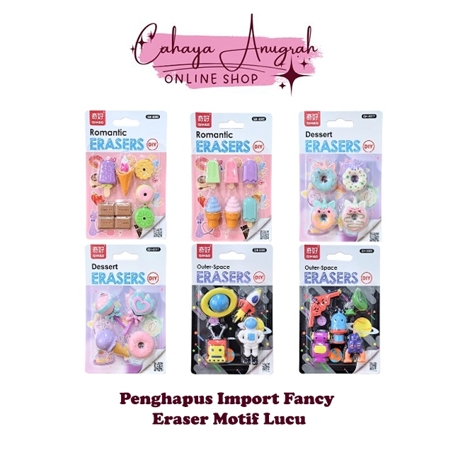 

Penghapus Import Fancy Eraser Motif Lucu