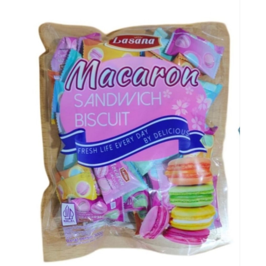 

Lasana - Biscuit Sandwich Isi 50 pcs