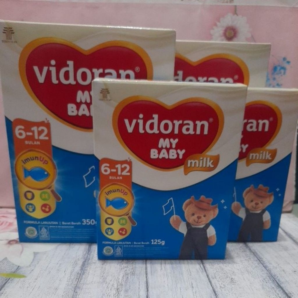 950gram . . .VIDORAN MY BABY 0-6 BULAN / 6 -12 BULAN Paket 4dus