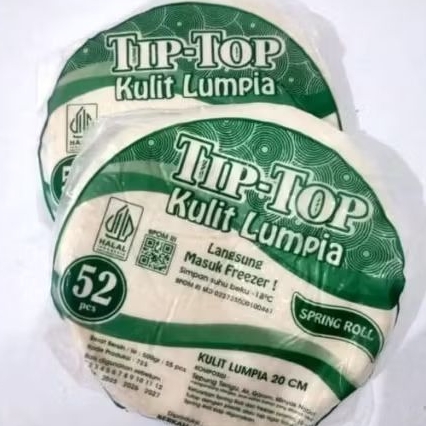 

KULIT LUMPIA TIPTOP 20CM ISI 55PCS